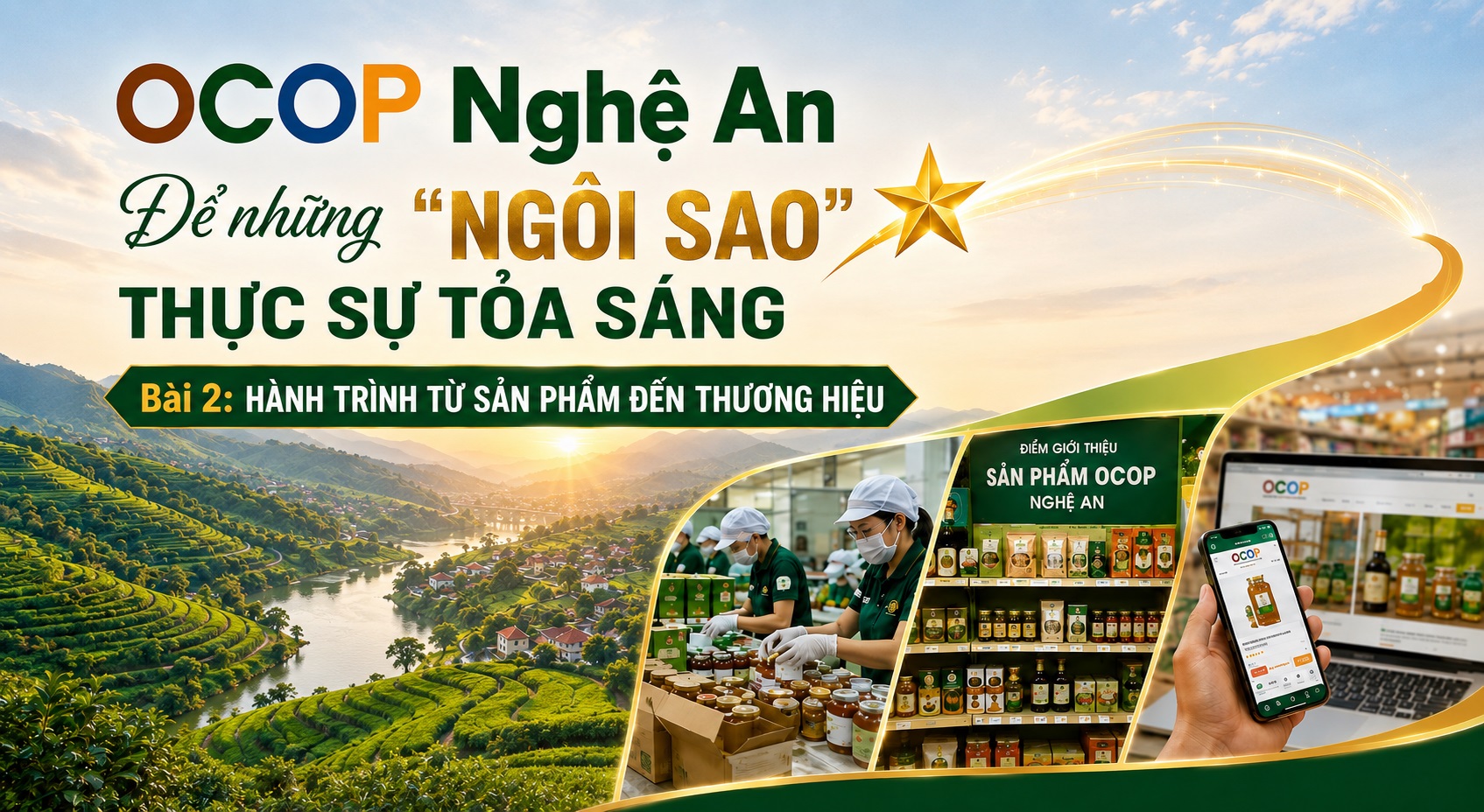 OCOP Nghệ An – Để những “ngôi sao” thực sự tỏa sáng - Bài 2: Hành trình từ sản phẩm đến thương hiệu