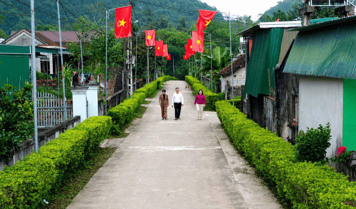 NÂNG CAO HƠN TIÊU CHÍ XÃ NÔNG THÔN MỚI