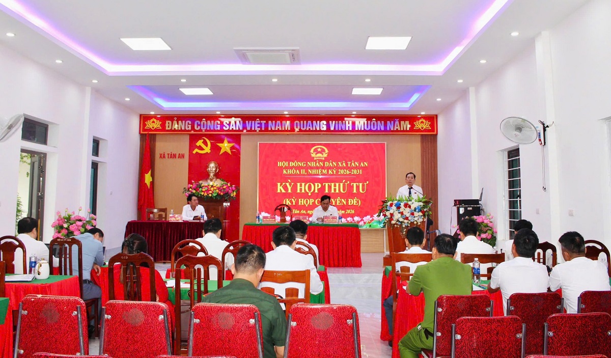 HĐND xã Tân An tổ chức kỳ họp chuyên đề, thông qua 2 nghị quyết quan trọng