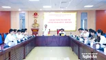 Thường trực HĐND tỉnh làm việc với Ban Kinh tế - Ngân sách về 5 nhóm vấn đề trọng tâm
