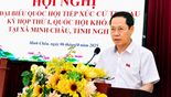Đại biểu Quốc hội tỉnh tiếp xúc cử tri xã Minh Châu