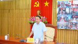 Phó Chủ tịch Thường trực HĐND tỉnh Dương Đình Chỉnh làm việc với 21 đơn vị thí điểm về công tác chuyển đổi số