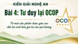 KIẾN GIẢI NGHỆ AN -  Bài 4: Tư duy lại OCOP