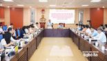 Đoàn giám sát HĐND tỉnh Nghệ An làm việc với các sở, ngành về vận hành chính quyền 2 cấp