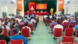 Đại biểu Quốc hội tiếp xúc với cử tri xã Quỳnh Tam
