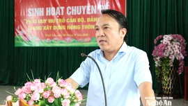 Phó Chủ tịch Thường trực HĐND tỉnh dự sinh hoạt chuyên đề tại Chi bộ Đông Sơn, Đảng bộ xã Phúc Lộc