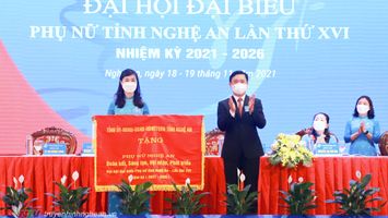 Phụ nữ Nghệ An đoàn kết, sáng tạo, tự chủ, xây dựng tổ chức hội vững mạnh, góp phần đưa tỉnh Nghệ An phát triển nhanh, bền vững