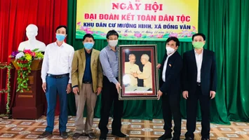 Phó Chủ tịch HĐND tỉnh Nguyễn Như Khôi dự Ngày hội Đại đoàn kết toàn Dân tộc tại huyện Quế Phong