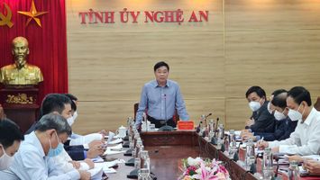 Đồng chí Phó Bí thư Thường trực Tỉnh ủy chủ trì hội nghị giao ban Khối Nội chính