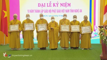 Phật giáo Nghệ An đồng hành và phát triển cùng quê hương