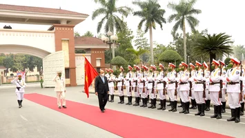 Chủ tịch nước Nguyễn Xuân Phúc làm việc với Công an tỉnh Nghệ An
