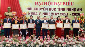 Đại hội Hội Khuyến học Nghệ An, nhiệm kỳ 2021