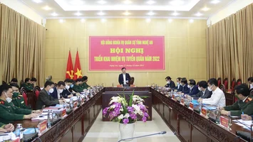 Nghệ An: Triển khai nhiệm vụ tuyển quân năm 2022