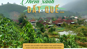 Thêm xanh đất Quế…
