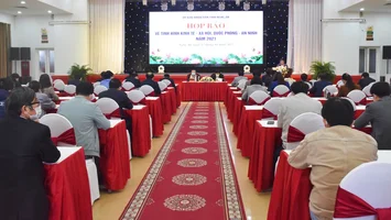 Nghệ An họp báo công bố tình hình kinh tế - xã hội năm 2021
