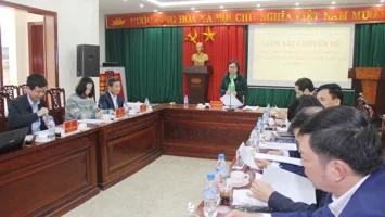 Đoàn đại biểu Quốc hội giám sát công tác quy hoạch tại thị xã Thái Hòa