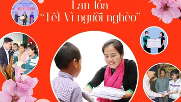 Lan tỏa "Tết vì người nghèo"