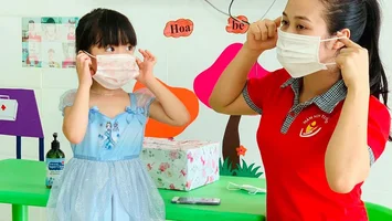 Học sinh mầm non 5 tuổi ở thành phố Vinh và Quỳnh Lưu sắp đi học trở lại