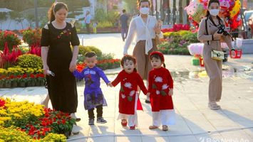 Xuân đã về trên phố