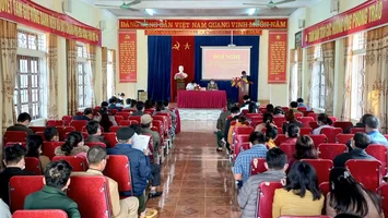 Đại biểu HĐND tỉnh tiếp xúc cử tri tại TX.Thái Hòa