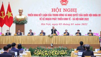 Tổng Bí thư Nguyễn Phú Trọng dự Hội nghị Chính phủ với địa phương năm 2022