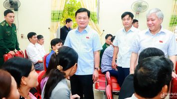 Đại biểu Quốc hội tiếp xúc cử tri huyện Thanh Chương trước kỳ họp thứ 4, Quốc hội khóa XV