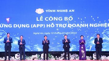 Nghệ An công bố ứng dụng hỗ trợ doanh nghiệp trên điện thoại thông minh