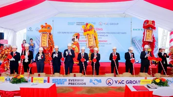 Khởi công dự án sản xuất linh kiện điện tử 200 triệu USD ở Nghệ An