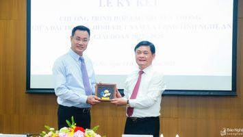 UBND tỉnh Nghệ An và Đài Truyền hình Việt Nam ký kết Chương trình hợp tác truyền thông giai đoạn 2022 - 2025