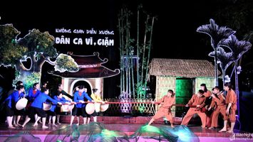 Nghệ An tổ chức kỷ niệm Ngày Di sản văn hóa và khai mạc không gian diễn xướng Dân ca ví, giặm
