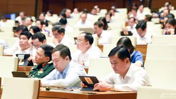Luật đầu tiên của Kỳ họp thứ 4, Quốc hội khóa XV được biểu quyết thông qua với tỷ lệ tán thành cao