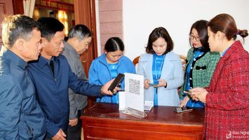Hội đồng nhân dân cấp huyện đầu tiên ở Nghệ An triển khai 'Kỳ họp số'