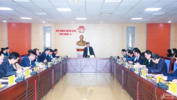 Thường trực HĐND tỉnh Nghệ An họp phiên thường kỳ tháng 12/2022