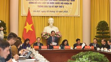 Công bố Lệnh của Chủ tịch nước về 6 luật vừa được Quốc hội thông qua