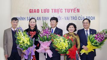 Giao lưu trực tuyến “Chính sách an sinh xã hội"