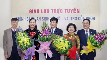 Giao lưu trực tuyến “Chính sách an sinh xã hội"