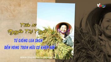 Tiến sỹ Nguyễn Thị Tuyết - Từ giống lúa sạch đến vòng tròn hữu cơ khép kín