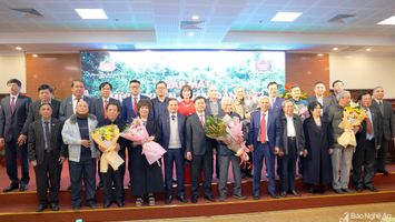 Lãnh đạo tỉnh gặp mặt Hội đồng hương Nghệ An tại Hà Nội