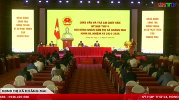 Nâng cao hiệu quả hoạt động chất vấn của đại biểu Hội đồng nhân dân ở thị xã Hoàng Mai