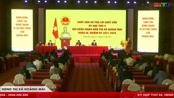 Nâng cao hiệu quả hoạt động chất vấn của đại biểu Hội đồng nhân dân ở thị xã Hoàng Mai
