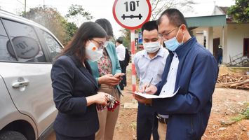 Đoàn Đại biểu Quốc hội tỉnh giám sát việc thực hành tiết kiệm, chống lãng phí tại Quỳ Hợp