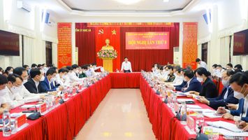 Ban Chấp hành Đảng bộ tỉnh Nghệ An khóa XIX tổ chức Hội nghị lần thứ 8