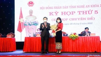 Bà Quế Thị Trâm Ngọc được bầu giữ chức Phó trưởng Ban Dân tộc HĐND tỉnh Nghệ An