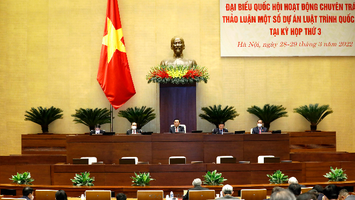 Khai mạc Hội nghị đại biểu Quốc hội hoạt động chuyên trách
