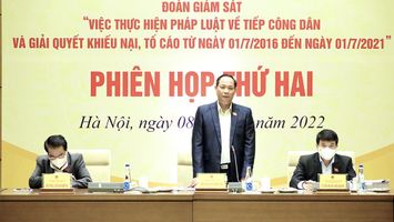 Phó Chủ tịch Quốc hội Trần Quang Phương chủ trì Phiên họp thứ Nhất Đoàn giám sát về tiếp công dân và giải quyết khiếu nại, tố cáo