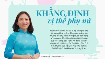 Khẳng định vị thế phụ nữ