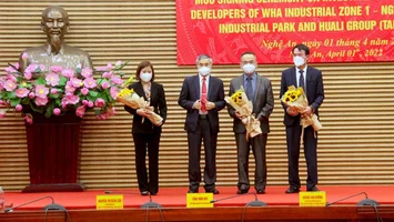 Tập đoàn Hoa Lợi đầu tư hai dự án lớn cần khoảng 24.000 lao động ở Nghệ An