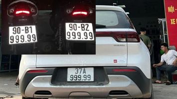 Đề xuất thí điểm cấp quyền lựa chọn sử dụng biển số ô tô thông qua đấu giá