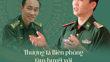 Thượng tá Biên phòng tâm huyết với 'thế trận lòng dân'