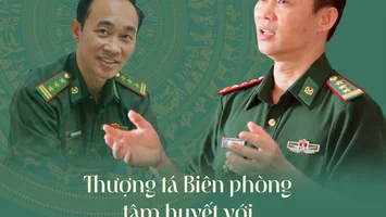 Thượng tá Biên phòng tâm huyết với 'thế trận lòng dân'
